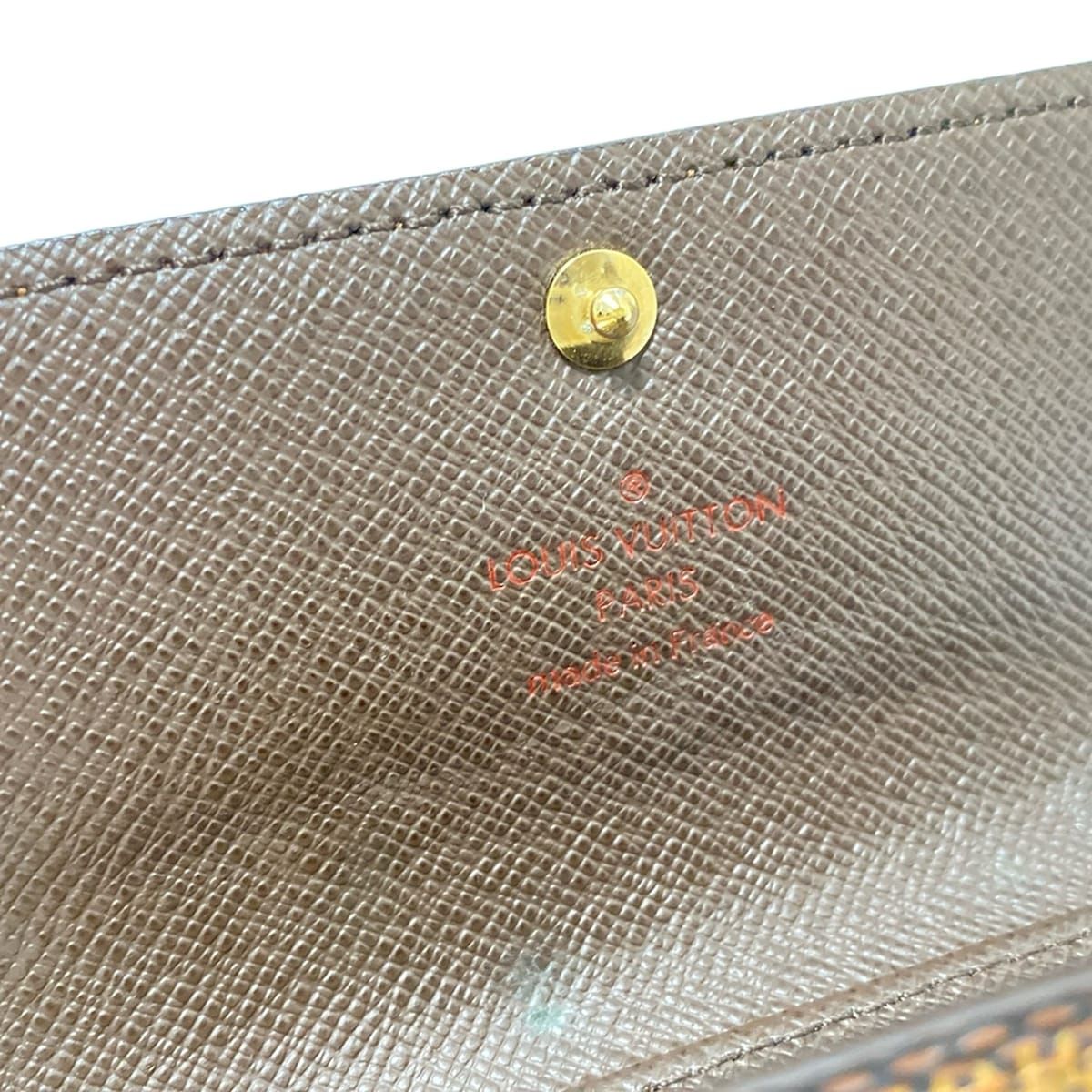 外観美！　即日発送！　ルイヴィトン　ダミエ　エベヌ　ミュルティクレ6　キーケース LOUIS VUITTON(ルイヴィトン) キーケース ダミエ ミュルティクレ