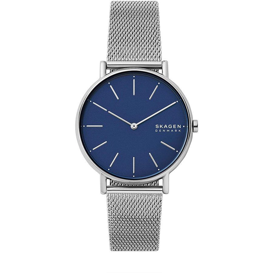 【新品】スカーゲン SKAGEN 腕時計 レディース SKW2922 シグネチャー 38mm SIGNATUR 38mm クオーツ ブルーxシルバー アナログ表示