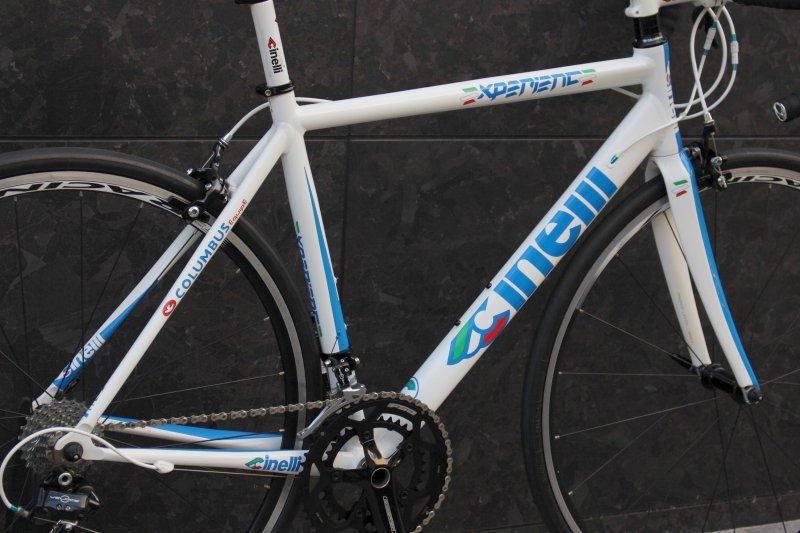 チネリ CINELLI エクスペリエンス EXPERIENCE 2013年モデル Mサイズ カンパニョーロ VELOCE 10S アルミ ロードバイク【福岡店】  - メルカリ