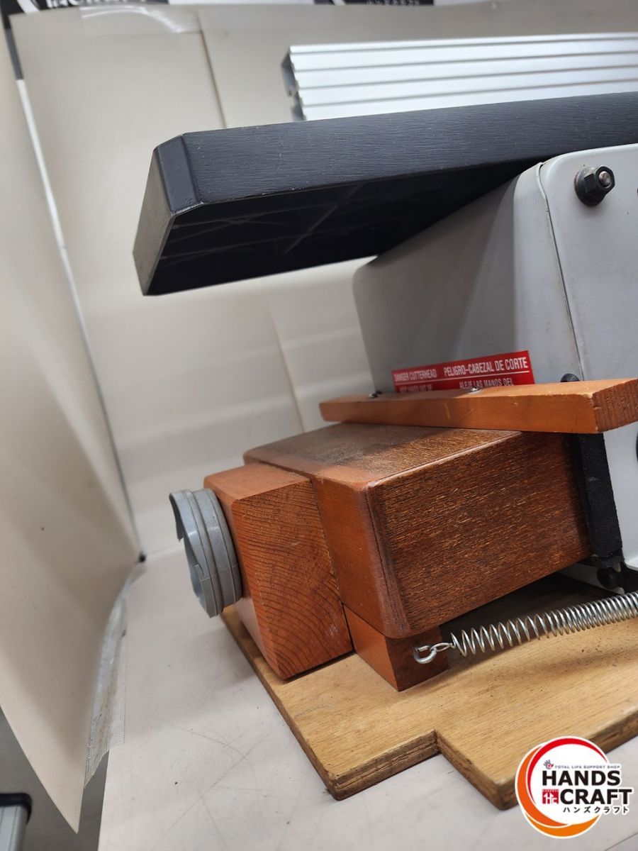 ♪DELTA 卓上手押しカンナ盤 JT160【中古】最後の写真の留め具の
