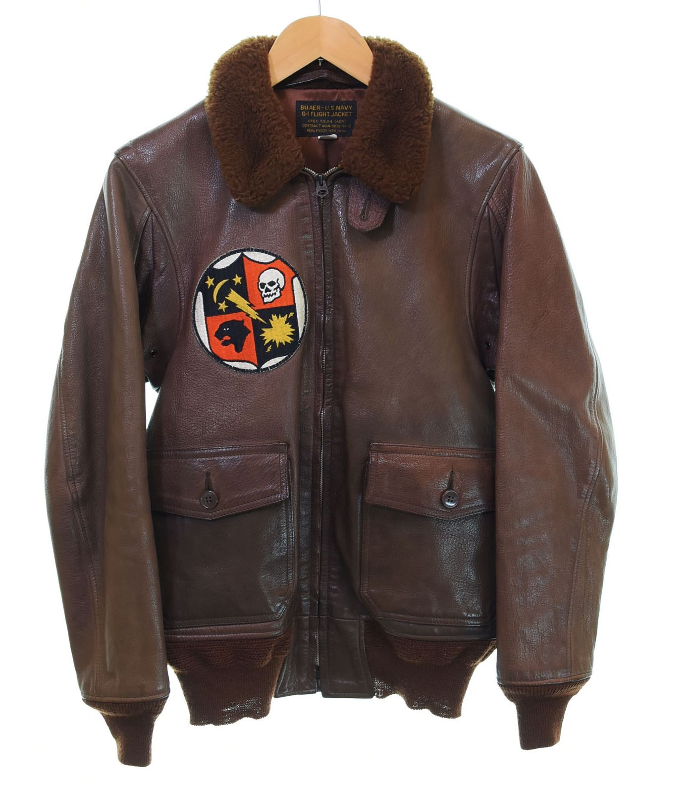 y*0様 旧Real McCoy's G-1 フライトジャケット TYPE G-1 REAL McCOY MFG. CO. / 55J14 – The Real McCoy's