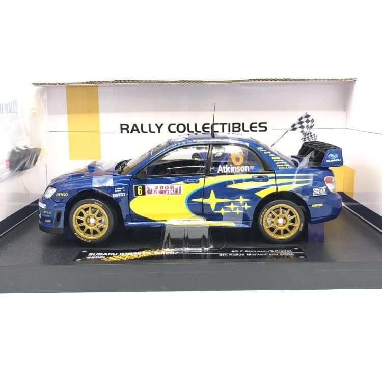 中古】Sun Star 1/18 スバル インプレッサ WRC07 #6 C.Atkinson/S