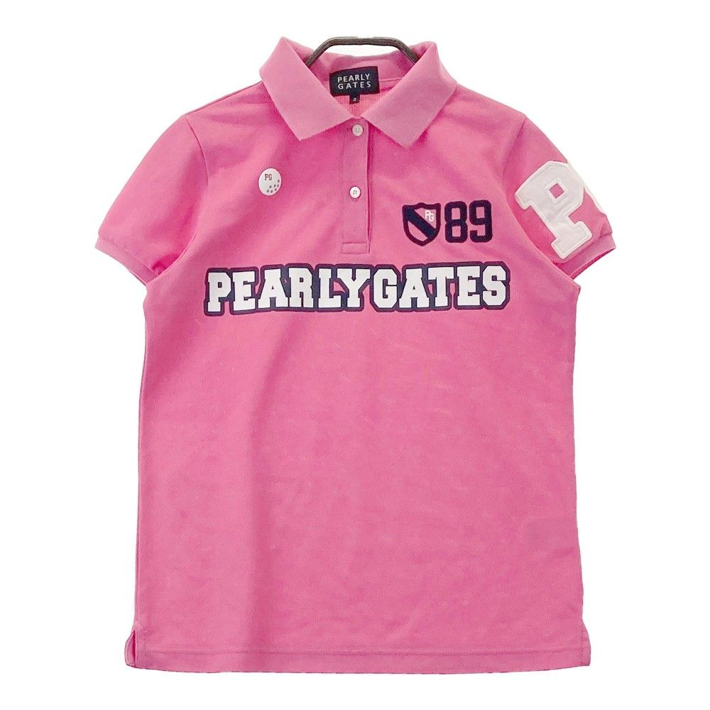 PEARLY GATES ポロシャツ レディース サイズ0 レディース 半袖