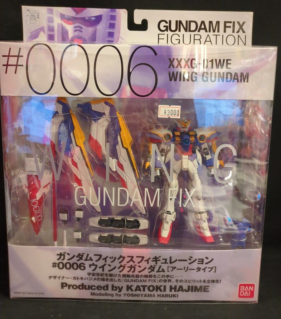バンダイ GFF 新機動戦記ガンダムW XXXG-01WEウイングガンダム アーリーアイプ #0006