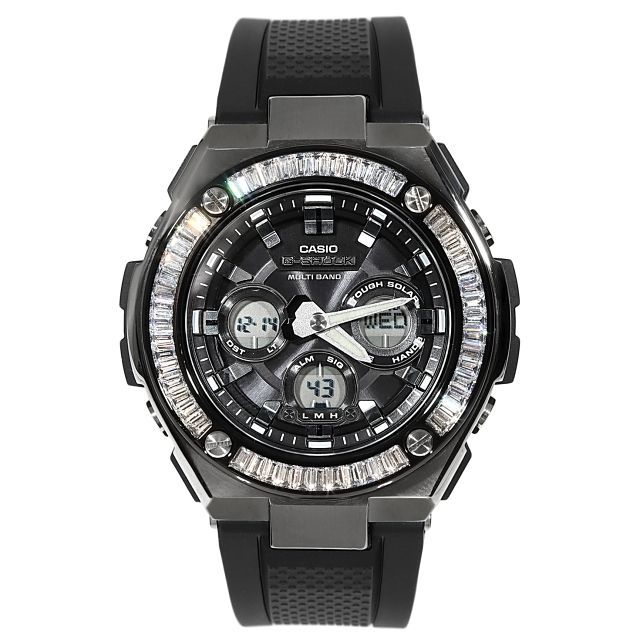 G-SHOCK G-Steel GST w300 バゲットカットCZダイヤ - メルカリ