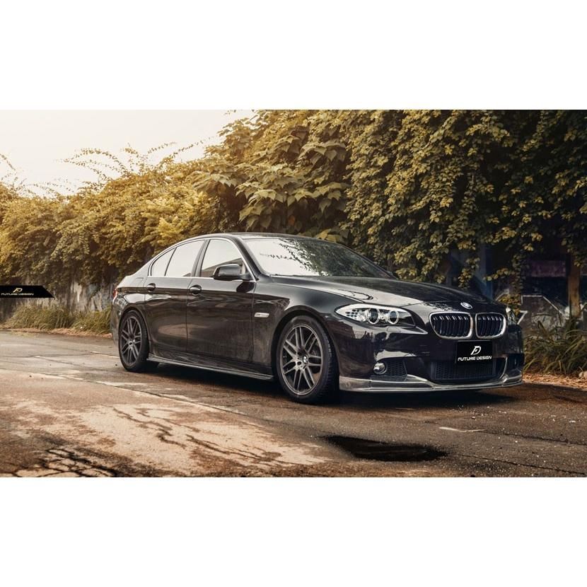 BMW 5シリーズ F10 セダン F11ツーリング Mスポーツ フロントバンパー用リップスポイラー 本物カーボン Carbon パフォーマンス DD  スタイル - メルカリ