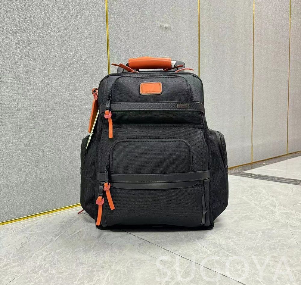 新品未使用 TUMI ALPHA3 バックパック リュック 2603578 ブラックｘオレンジ ビジネスリュック ビジネスバッグ 通勤 通学 出張  旅行 - メルカリ