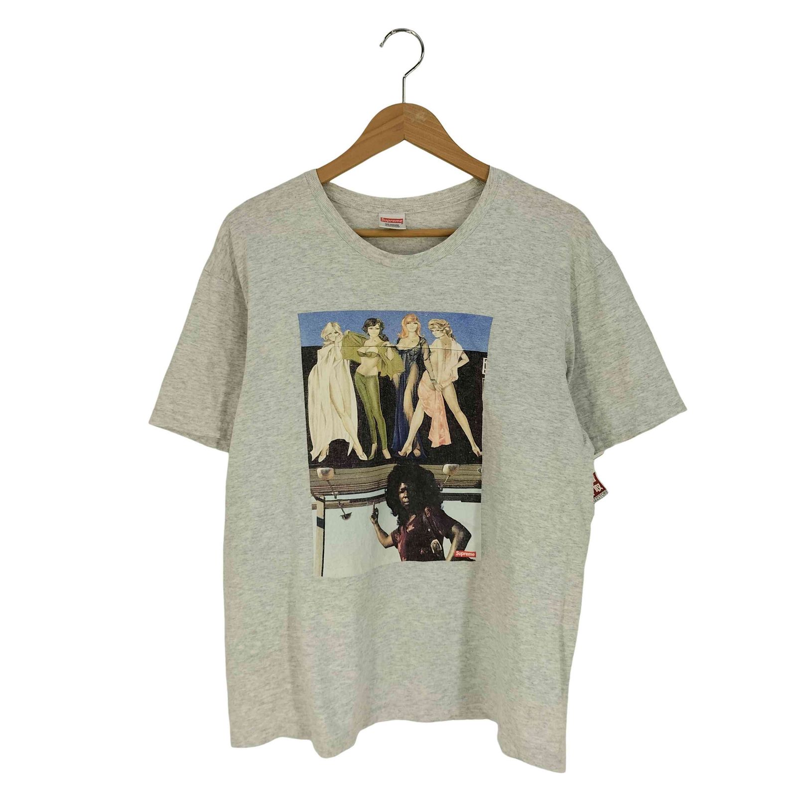 Supreme American Picture Tee アメリカン ピクチャー ティー Supreme American Picture Tee Ash Grey Men's - FW19 - US