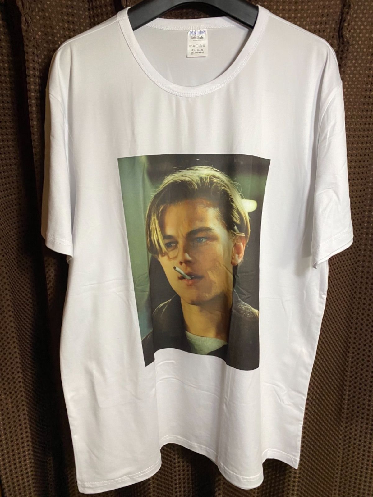 レオナルドディカプリオTシャツ 古着 Leonardo DiCaprio Titanic Tee Black タイタニック