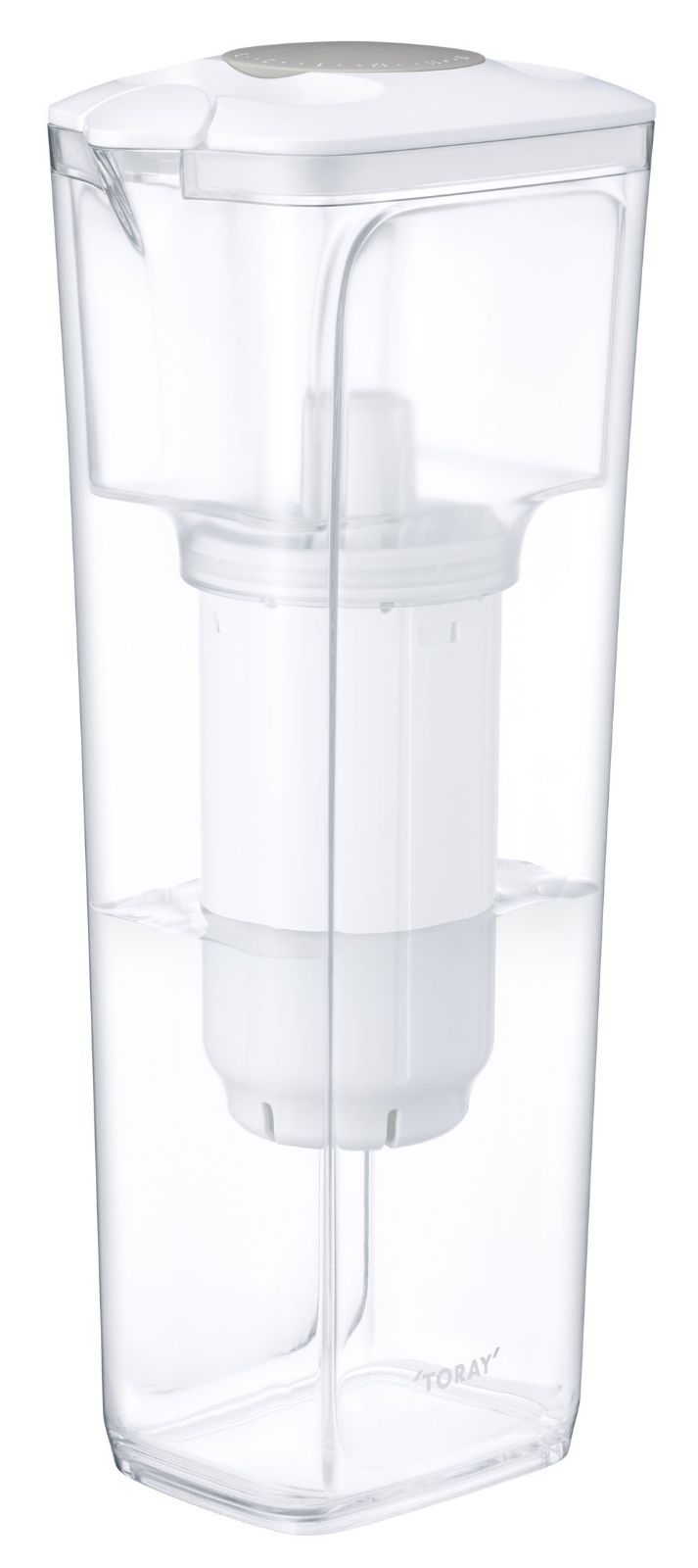 東レ トレビーノ ポット型浄水器 PT305SV 高除去 時短浄水 コンパクトタイプ 0.8L