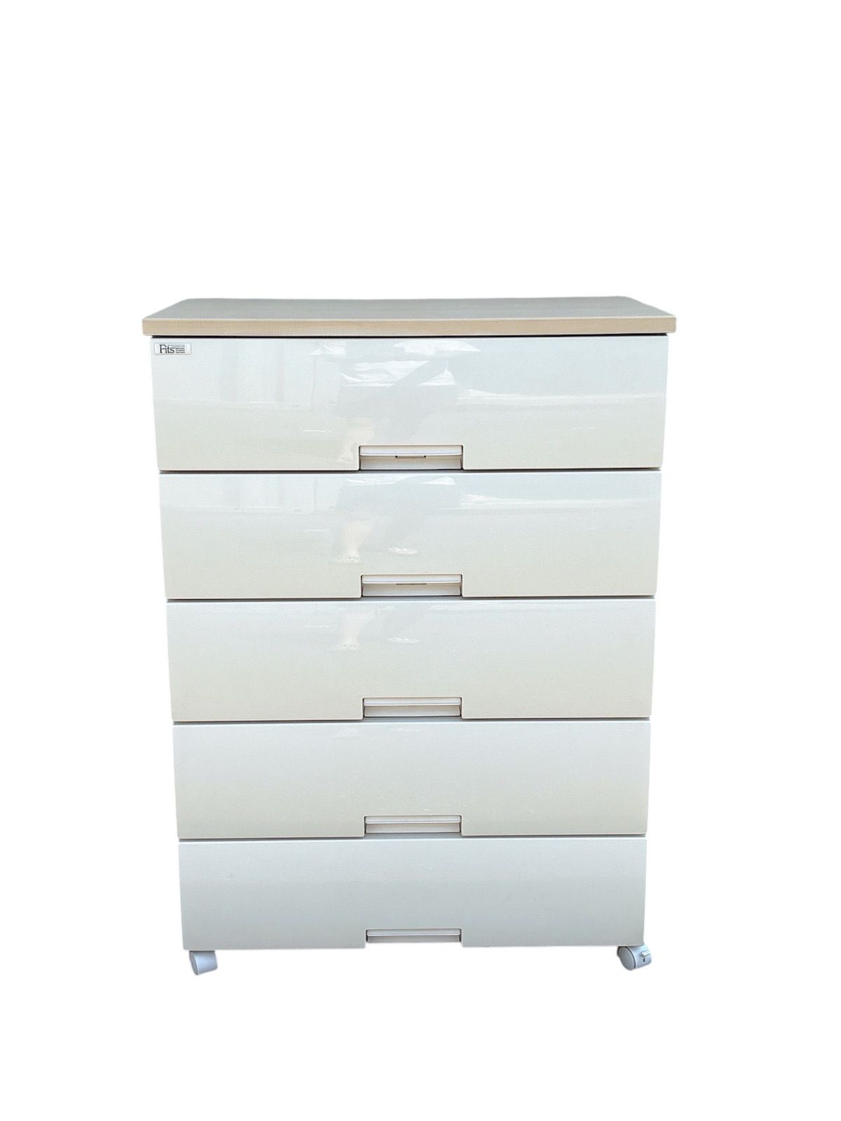 天馬　フィッツプラス　ホワイトチェスト 5段 引き出し付き 天馬 フィッツプラス ホワイトチェスト 5段 引き出し付き チェスト 5段