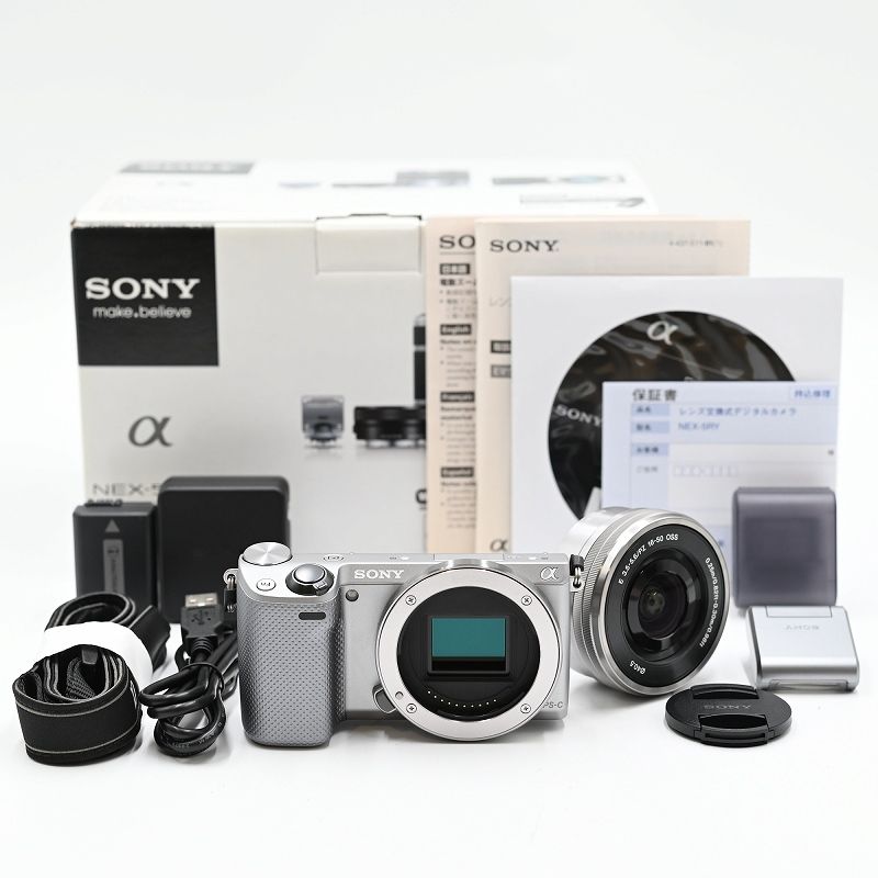 SONY NEX-5R パワーズームレンズキット ジャンク品 SONY NEX-5R レンズ