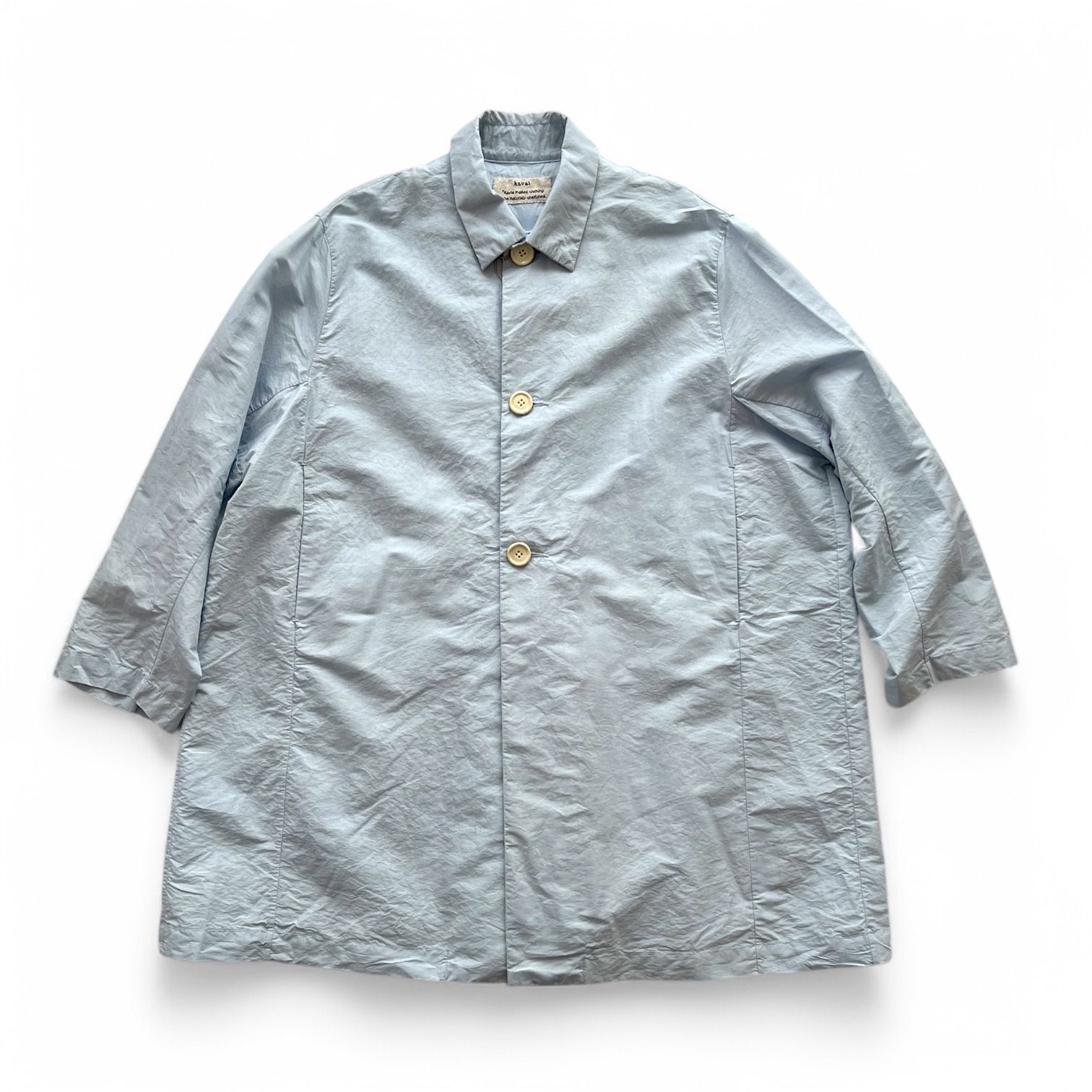 KAVAL カヴァル T-coat Tコート ステンカラーコート - メルカリ KAVAL カヴァル T-coat Tコート ステンカラーコート - メルカリ