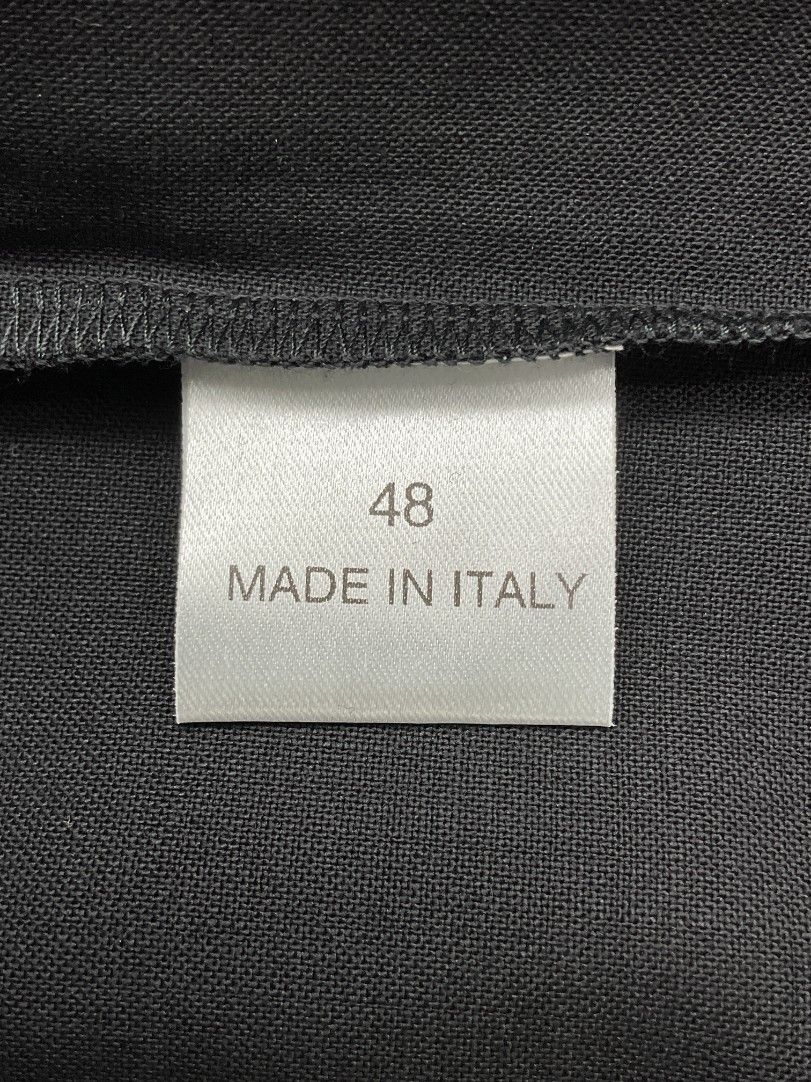 【未使用品】ANTICIPO 3D WOOLリブサマーウールカットソー 48 未使用品】ANTICIPO 3D WOOLリブサマーウールカットソー 48