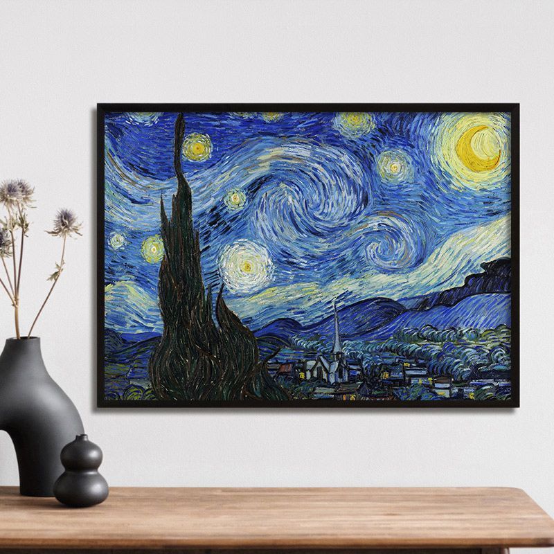 A2サイズ ゴッホ ポスター 星月夜 アートポスター 絵画 フィン
