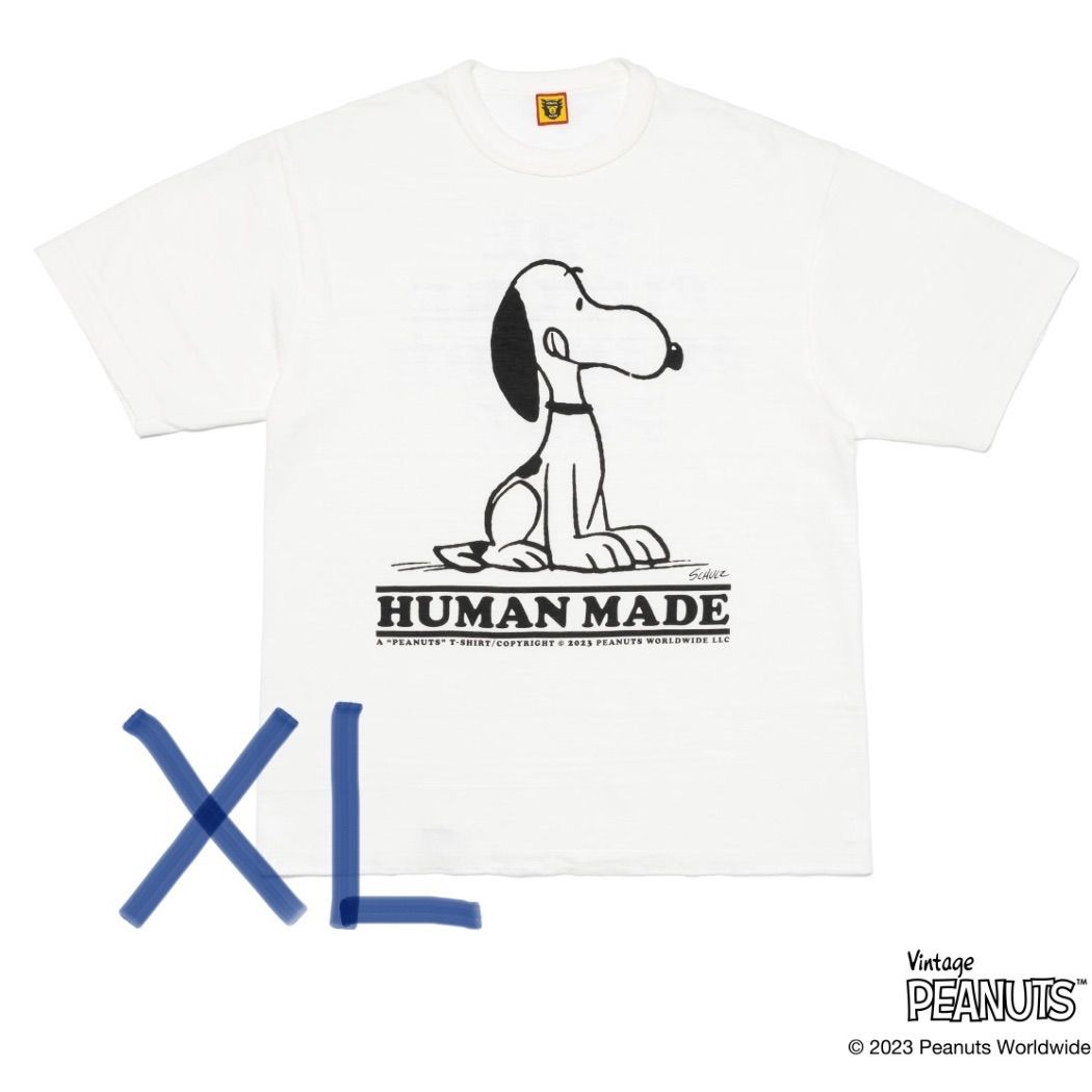新品 HUMAN MADE PEANUTS T-SHIRT Tシャツ XL100%COTTONCOLOR