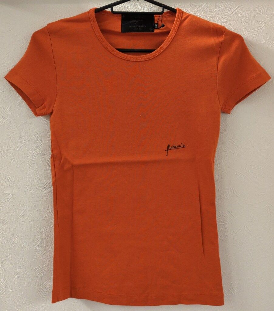 アルトラバイオレンス Tシャツ ナランチャ・ギルガ オレンジ XXS ジョジョの奇妙な冒険 第五部 黄金の風