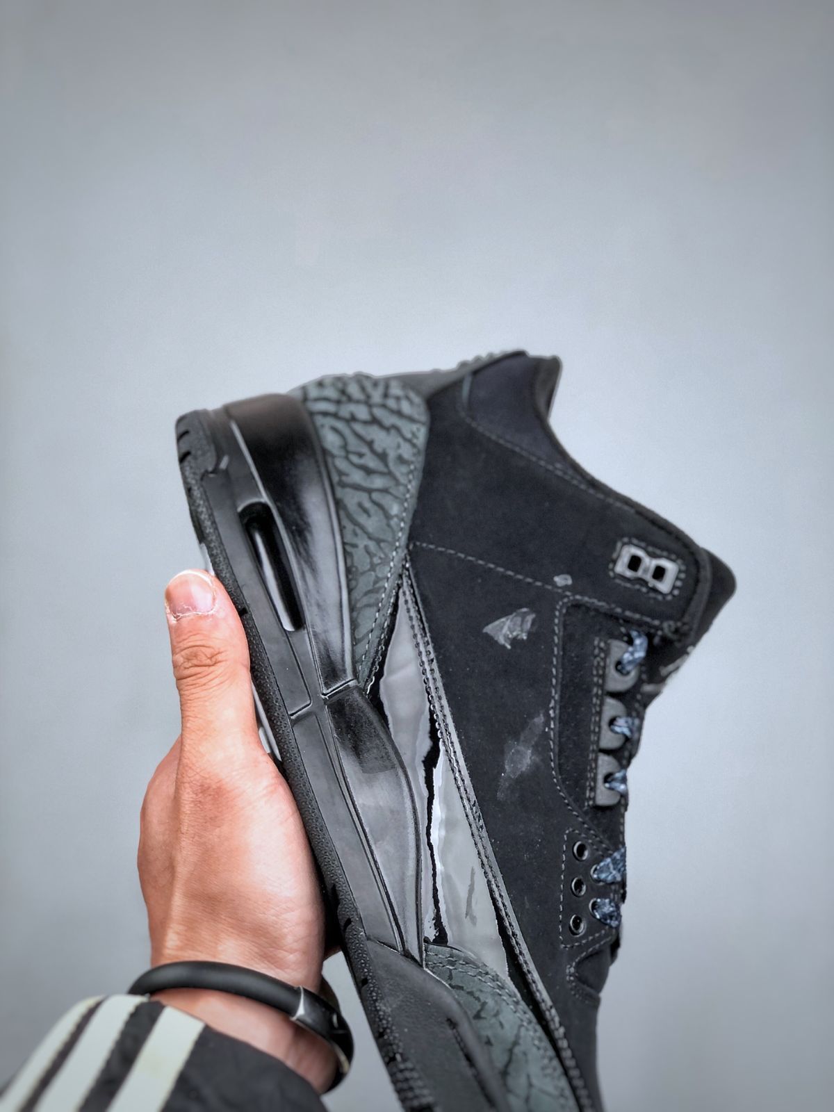 極美品 NIKE ナイキ エア ジョーダン 3 ブラックキャット 28.5㎝ 1/11発売｜Nike Air Jordan 3 Retro 