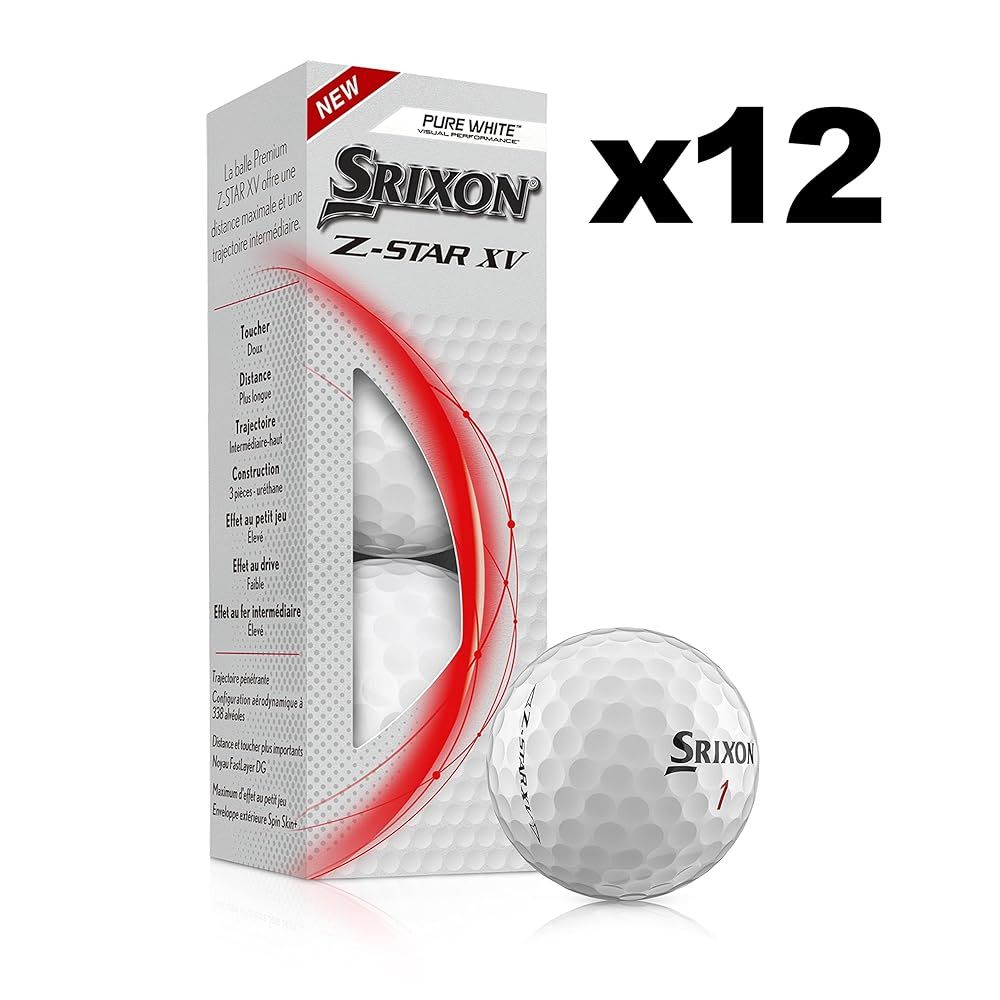 Srixon Z Star XV 8 - ダースプレミアムゴルフボール - ツアー