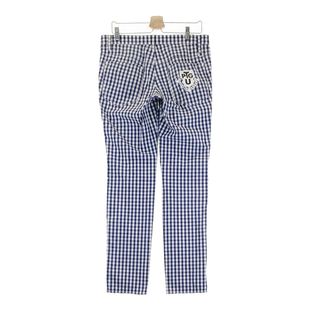 新品　パーリーゲイツ　パンツ　中綿　ストレッチ　防寒　チェック柄　グレー　5 新品 パーリーゲイツ パンツ 中綿 ストレッチ 防寒 チェック柄 グレー