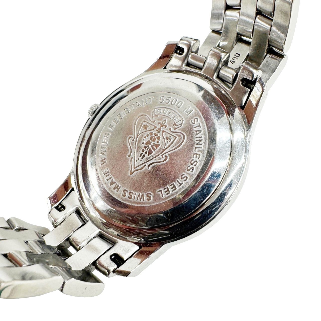 美品 稼働 GUCCI アナログ腕時計 5500m 楽天市場】グッチ メンズ腕時計 GUCCI 5500M 時計【中古