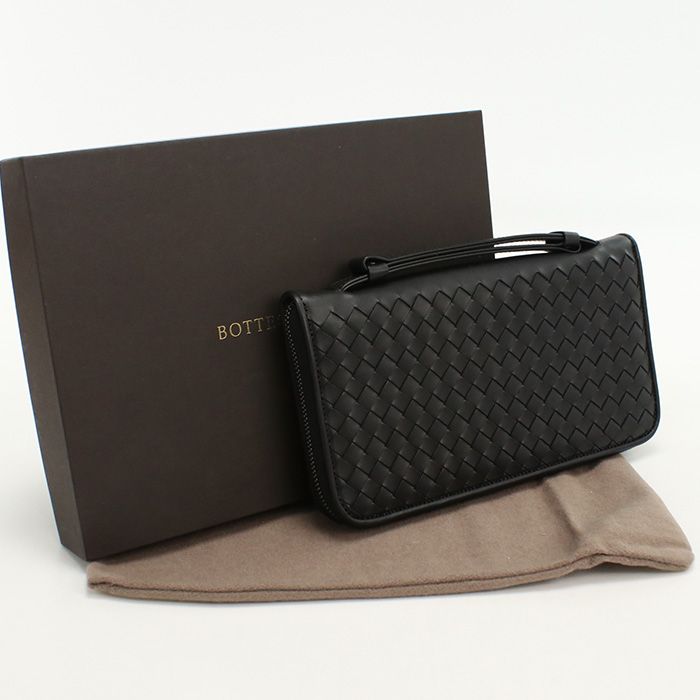 BOTTEGA VENETA ボッテガ ヴェネタ イントレチャート オーガナイザー レザー メンズ