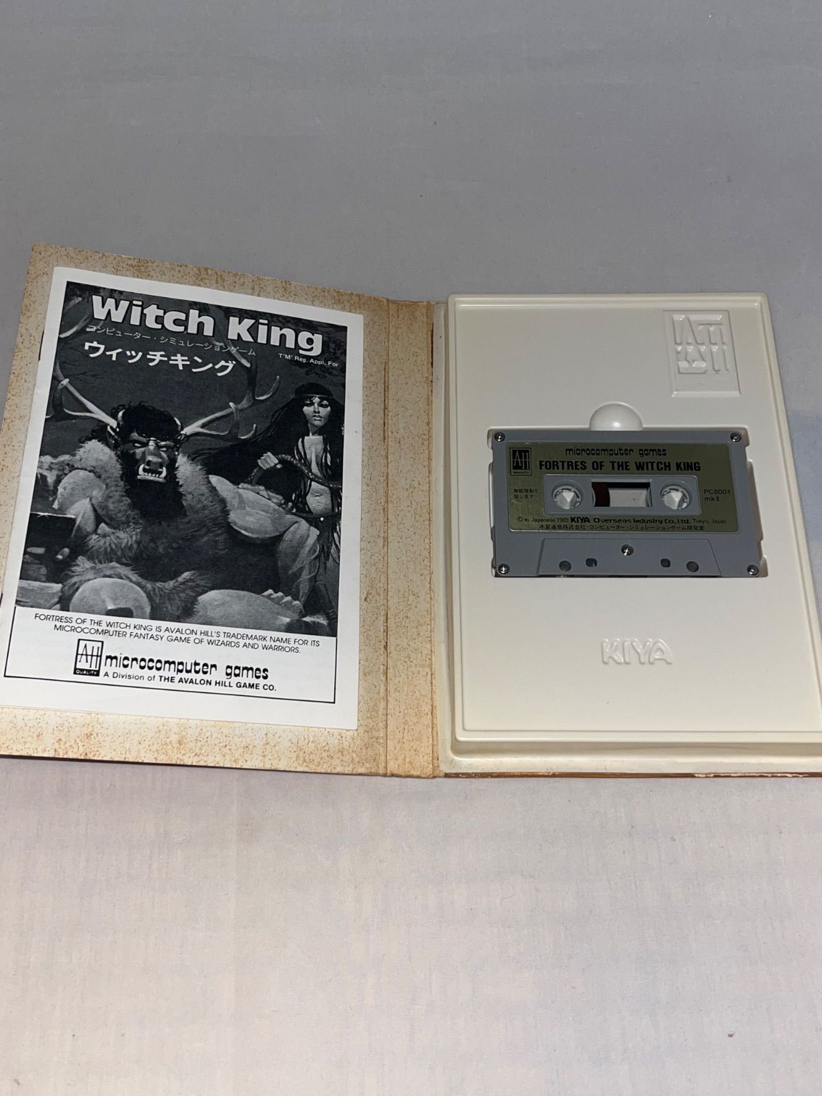  ウィッチキング PC-8001 mkII カセットテープソフト その他 テレビゲーム