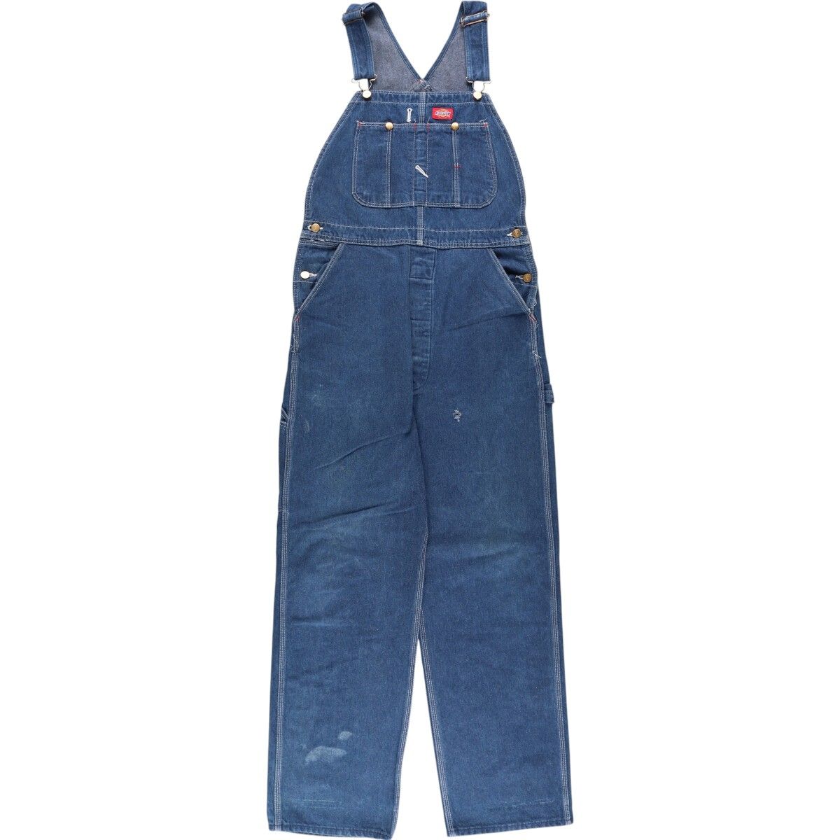 古着 ~90年代 ディッキーズ Dickies デニムオーバーオール メンズw34相当 ヴィンテージ|eaa578942