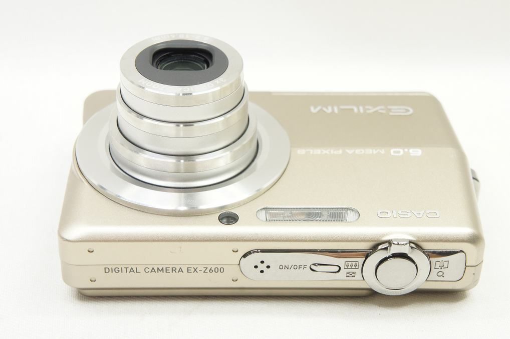 CASIO カシオ EXILIM EX-Z600 コンパクトデジタルカメラ ゴールド 250603j