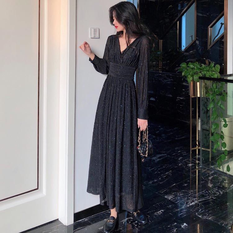 パーティードレス マキシ丈 結婚式 ワンピース ドレス ロング丈