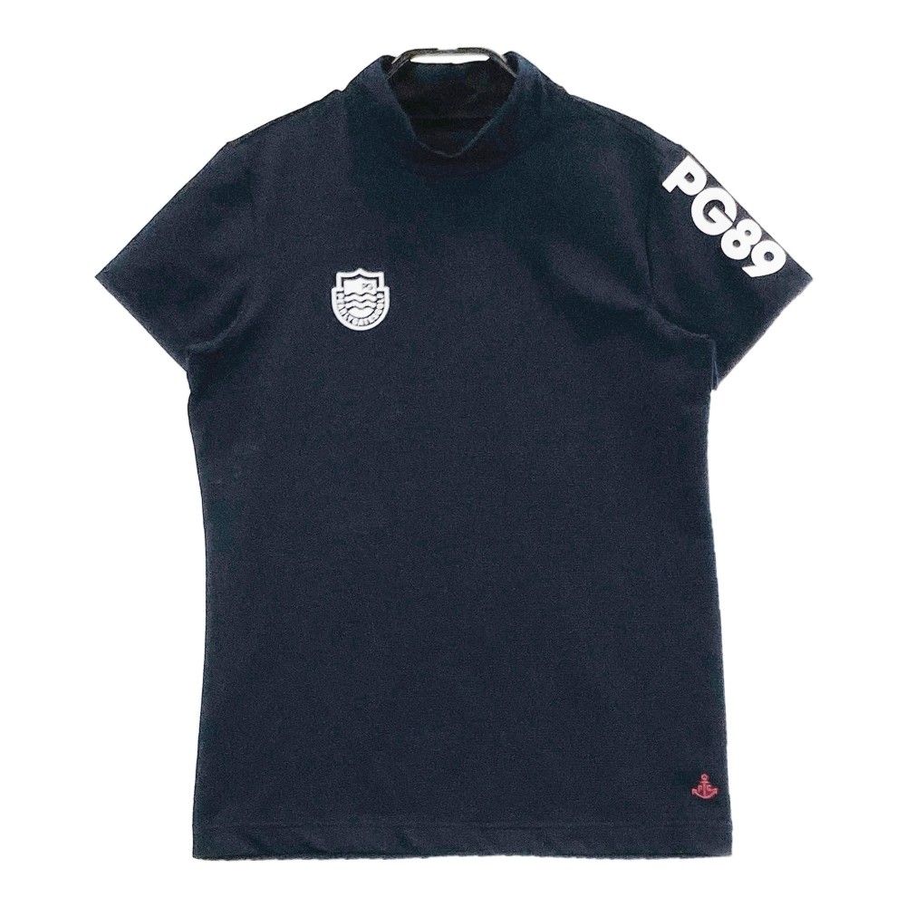 サイズ 1 PEARLY GATES パーリーゲイツ 半袖ハイネックTシャツ ネイビー系 240101414670 ゴルフウェア レディース ストスト