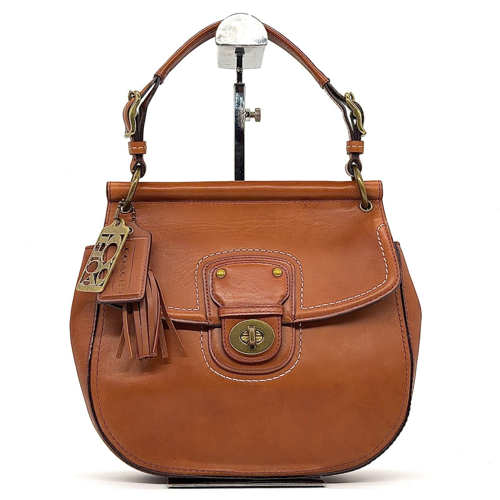 クラシカルな美しさを纏う】 COACH オールドコーチ ショルダーバッグ 