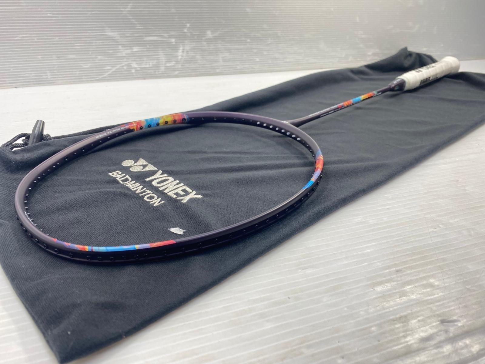 ♥品 YONEX ヨネックス バドミントンラケット ナノフ 700プロ NANOFLARE 700 PRO 2NF-700P 5U6 軽量モデル グリップ付き MNPU 339 ○YR-19337○