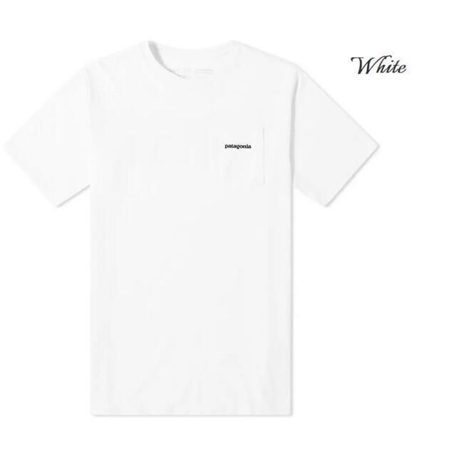 パタゴニア patagonia Tシャツ L P-6 P-6 LOGO ホワイト パタゴニア