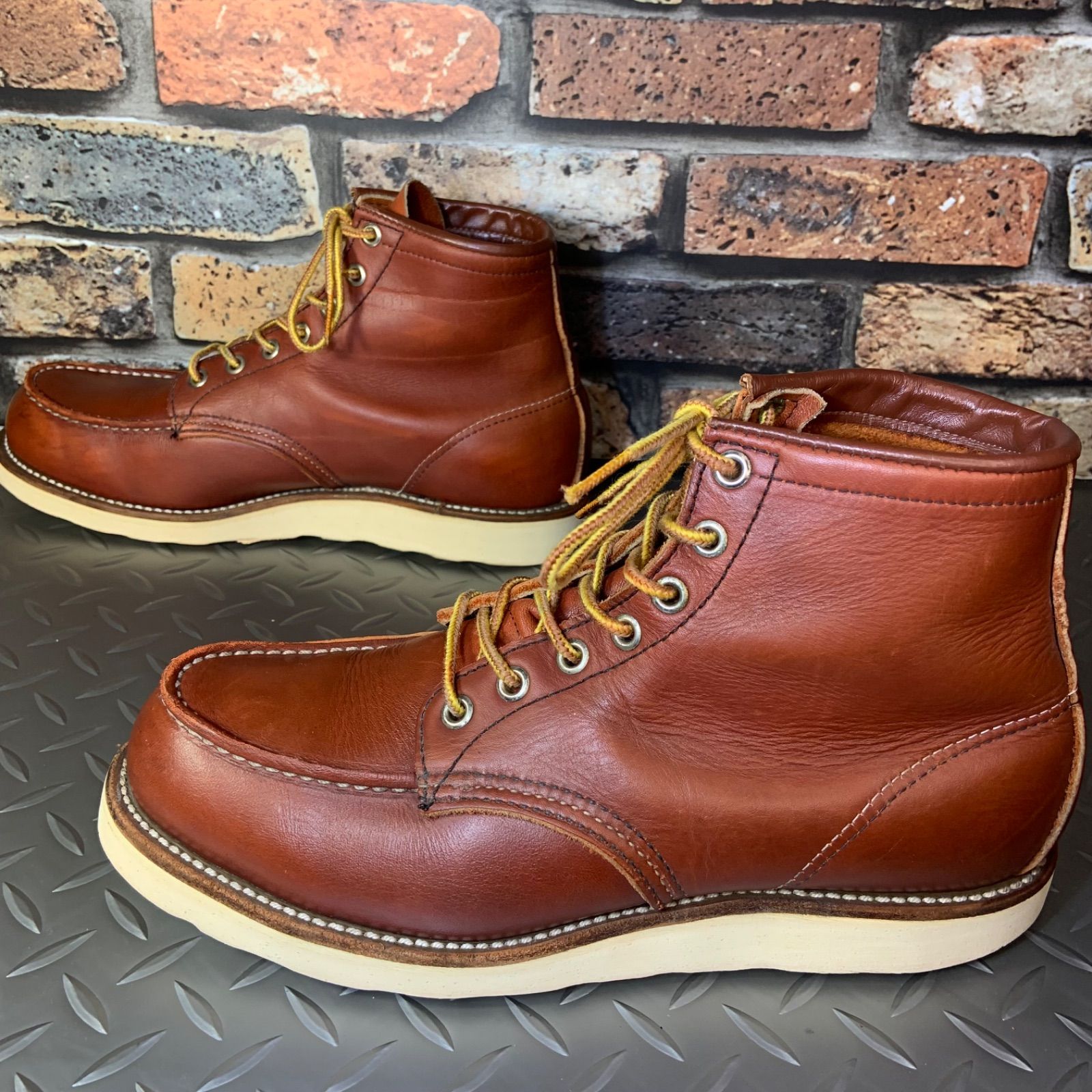 ☆REDWING 8875 激レアモデル 表四角犬タグ 1996年製 US8E ☆REDWING 8875 激レアモデル 表四角犬タグ 1996年製 US8E