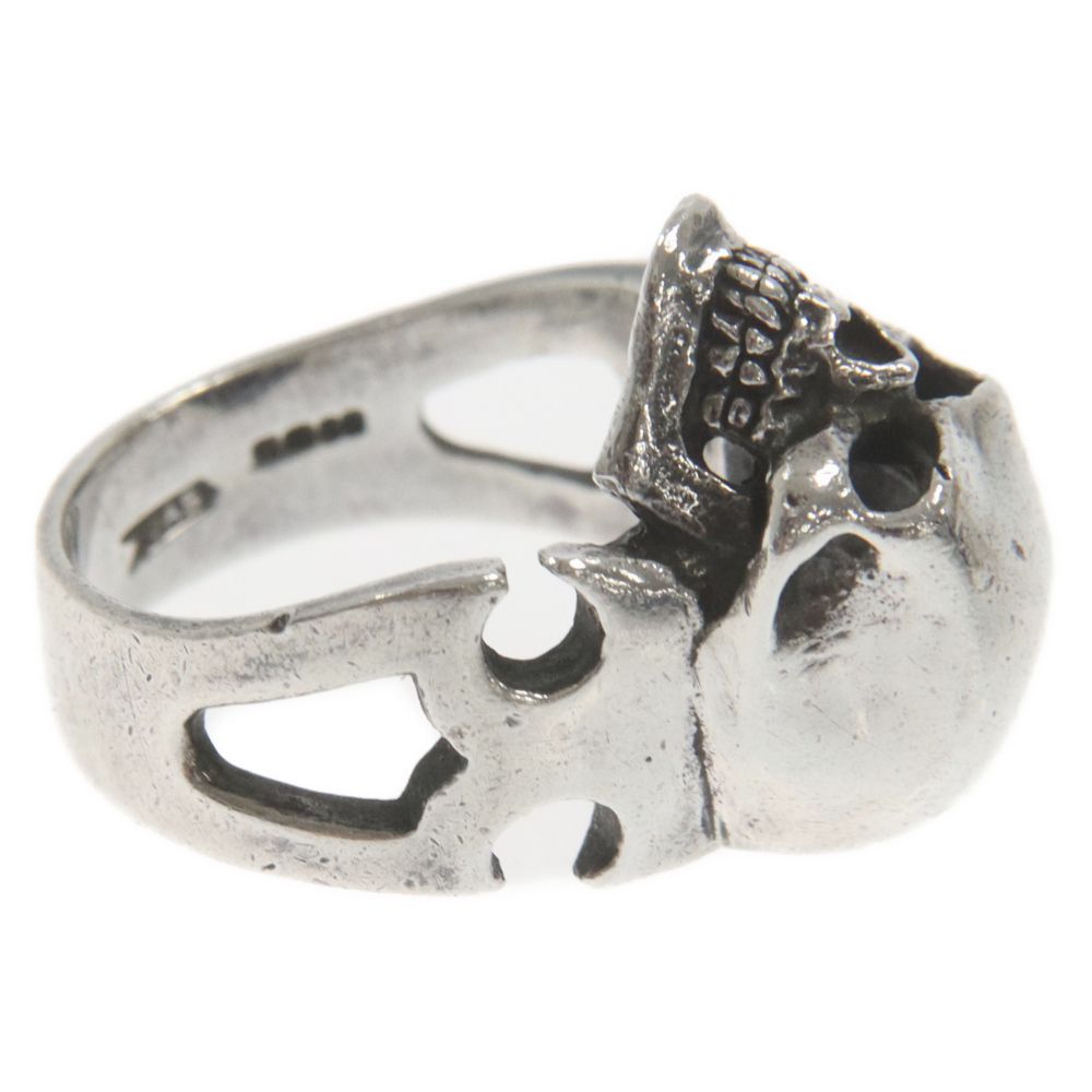 CRAZY PIG (クレイジーピッグ) CUTAWAY SKULL RING カットアウェイ