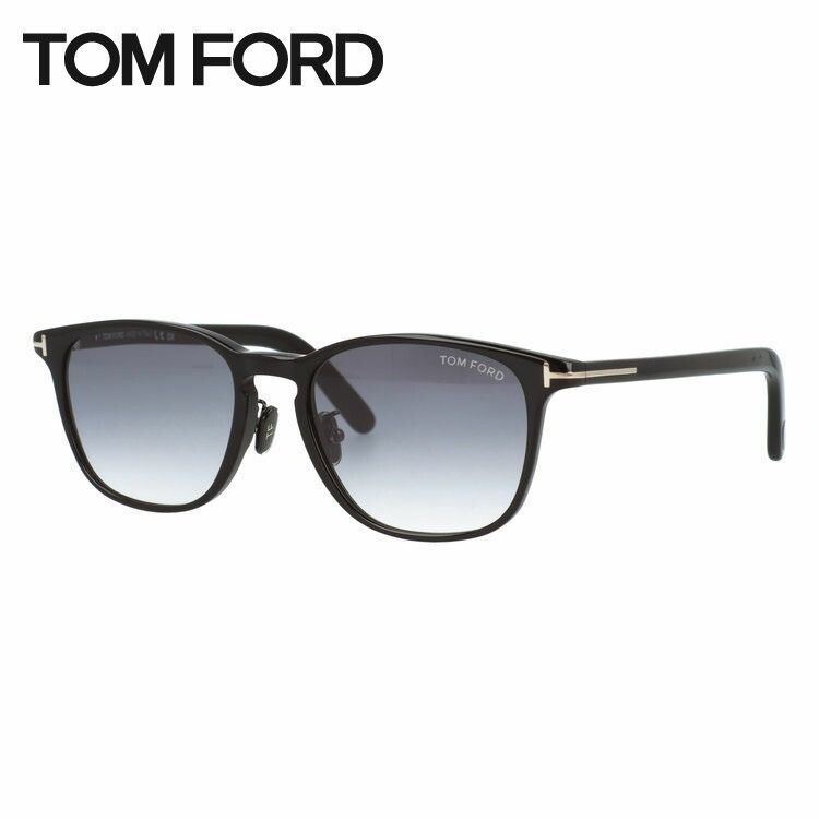 トムフォード サングラス エコ アジアンフィット TOM FORD ECO FT1048-D 01B 52サイズ ウェリントン型 植物繊維 サスティナブル素材 ユニセックス メンズ レディース