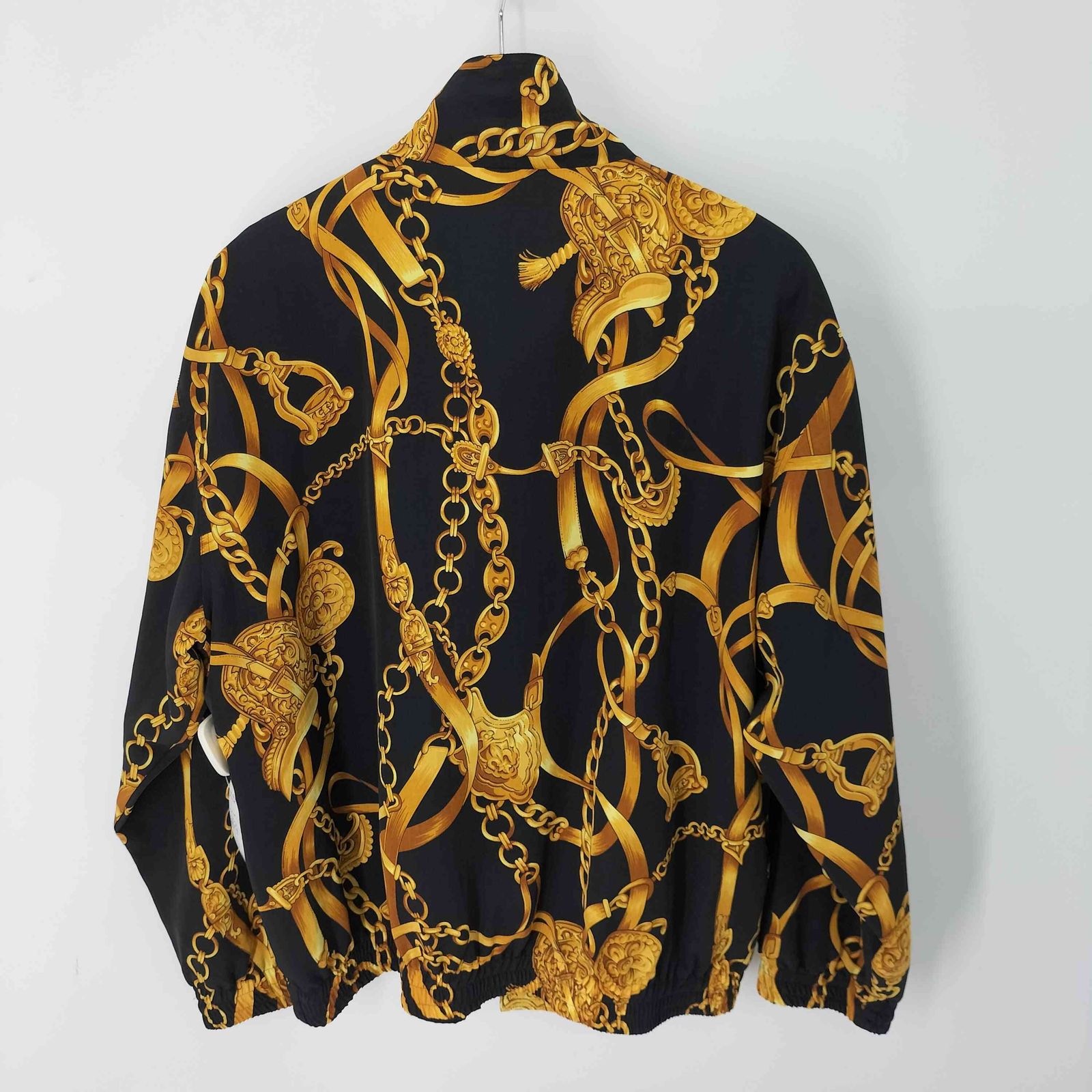 ウディネーゼ　ウインドジャケット　XL　黒　macron　マクロン　イエロー ウディネーゼ ウインドジャケット XL 黒 macron マクロン イエロー