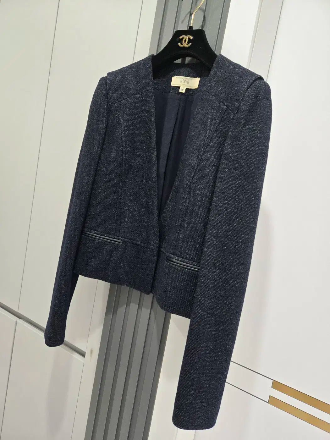 Athe アッテ vanessabruno ヴァネッサ ブリューノ クロップド ブレザー