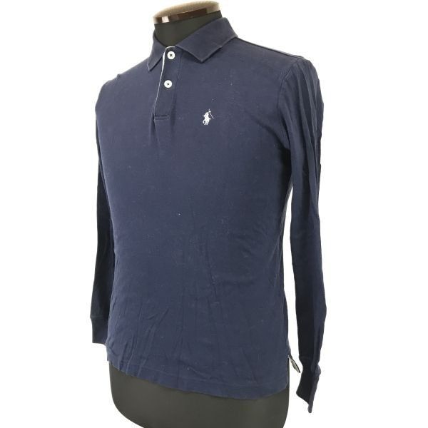 RALPH LAUREN GOLF/ラルフローレン☆長袖ポロシャツ【メンズS/navy