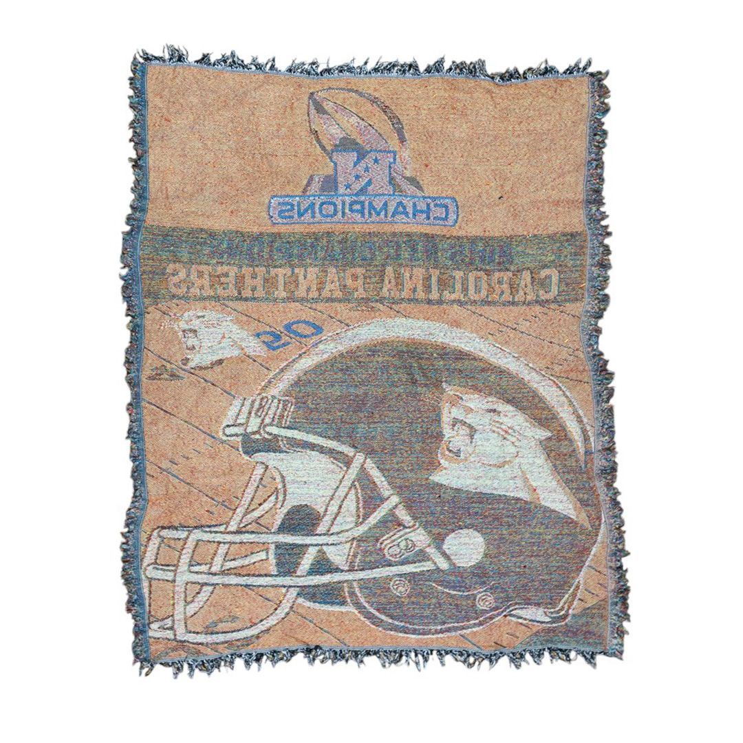 vintageラグ カーペット スポーツ NFL カロライナ・パンサーズ 735 vintageラグ カーペット スポーツ NFL カロライナ・パンサーズ 735