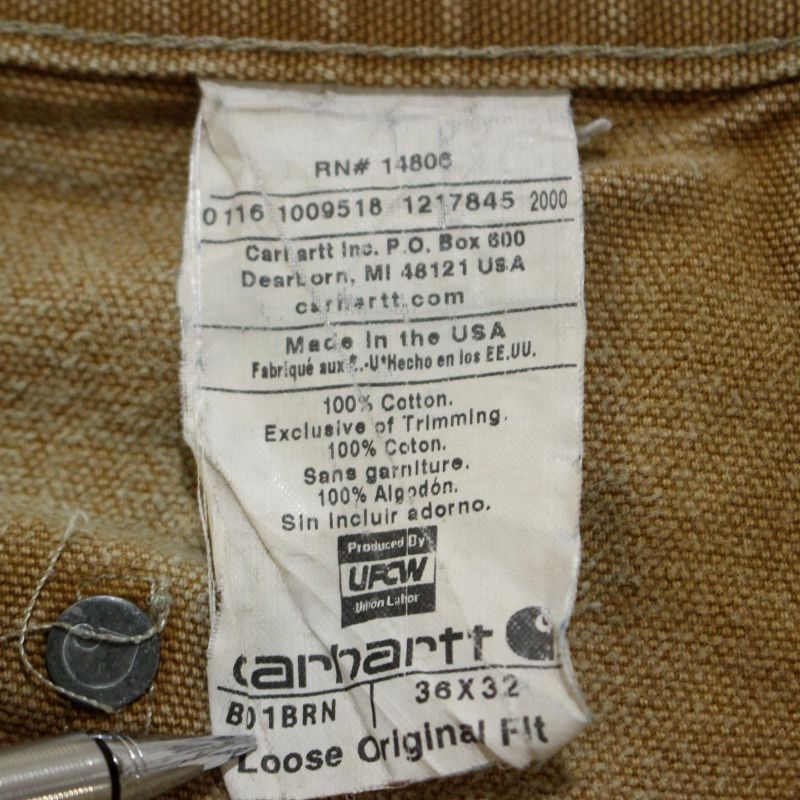 00s Carhartt 無地 ダブルニー 襤褸 ボロ ダック ペインターパンツ メンズ XLサイズ相当 ビッグサイズ オーバーサイズ WWW_NOITHATQUANGTHANH_NET