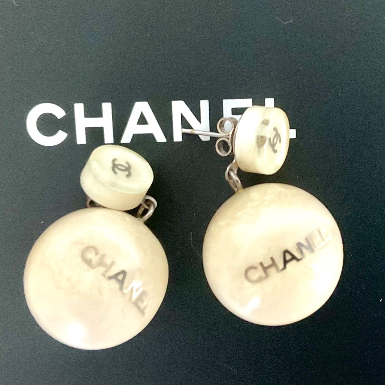 激カワ】 シャネル CHANEL ピアス ヴィンテージ イヤー