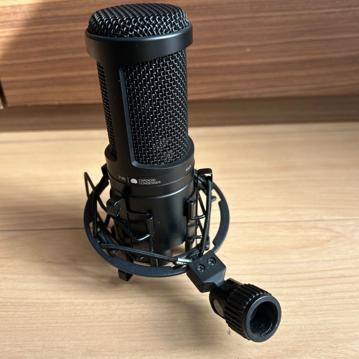 audio-technica AT2020 コンデンサーマイク　中古品 audio-technica - audio-technica（オーディオテクニカ）/AT2020