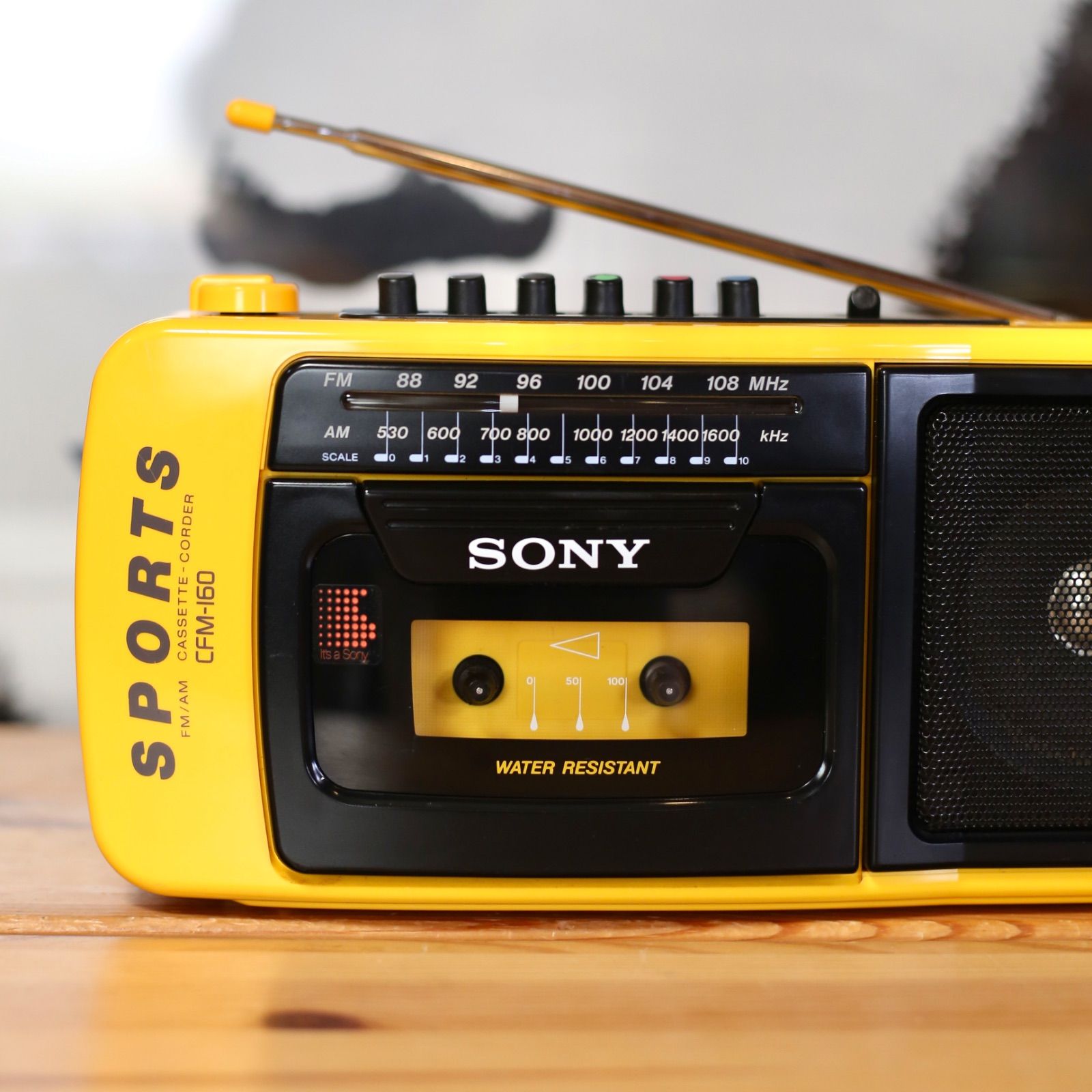 SONY SPORTS ラジカセ アダプタ付 SONY SPORTS ステレオラジカセ