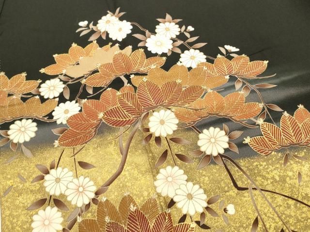 【黒留袖】　作家物　落款　名所風景文　暈し染め　正絹 ki6912nB-1_grande.jpg?v=1705970134
