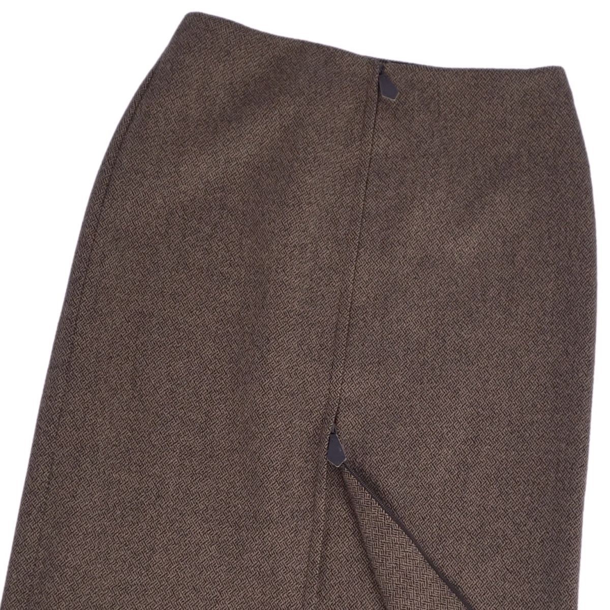 エルメス HERMES スカート マルジェラ期 ウール カシミヤ ボトムス