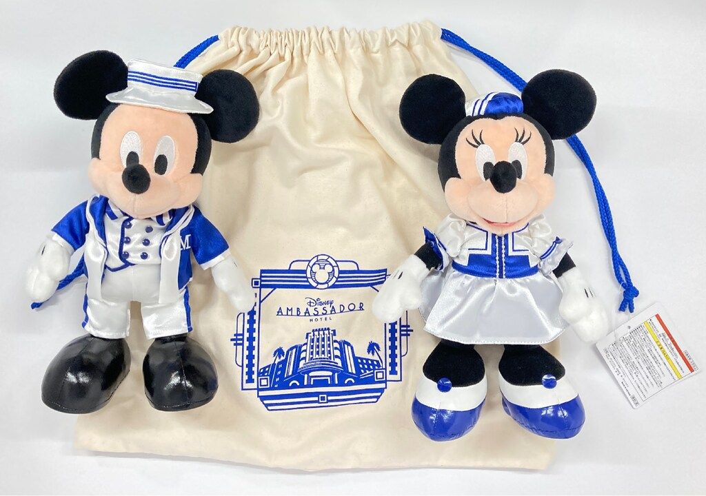 東京ディズニーリゾート ぬいぐるみセット アンバサダーホテル ミッキーu0026ミニー 宿泊限定