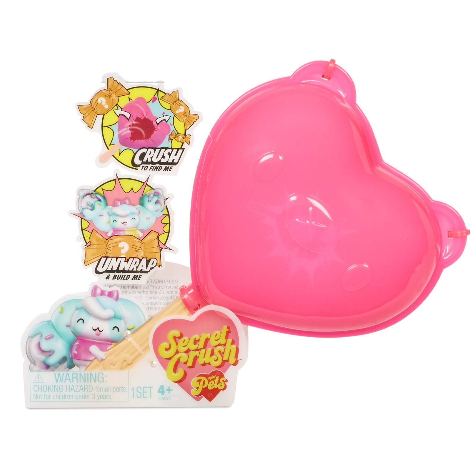MGA Entertainment シークレットクラッシュ ミニペット ? 押しつぶしてUNBOX スイートテーマのミニペット 