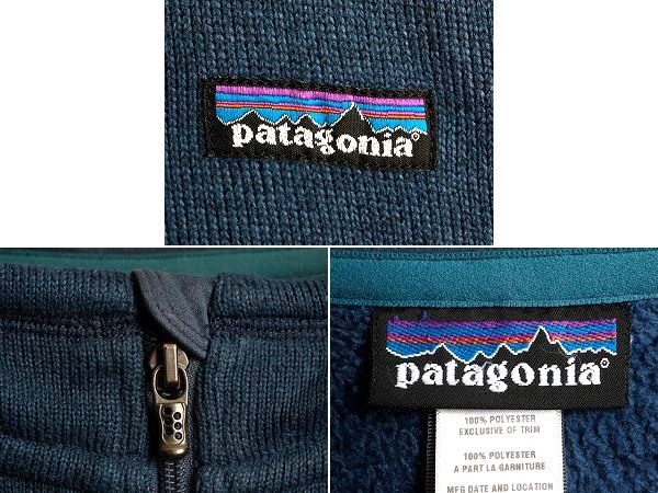 パタゴニア ベター セーター ジャケット L フリース ニット アウトドア 紺青 - メルカリ
